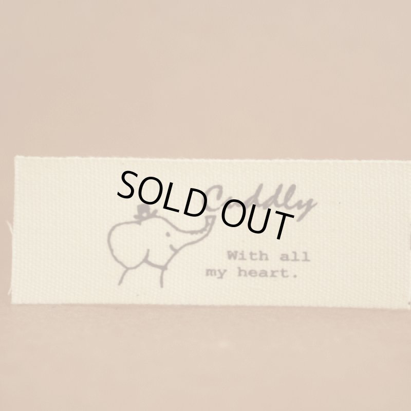 画像1: ばら綿平織25mm横-bousぞうさん (1)