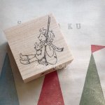 画像1: BOUSスタンプ-ブランコと冬の空♪ (1)