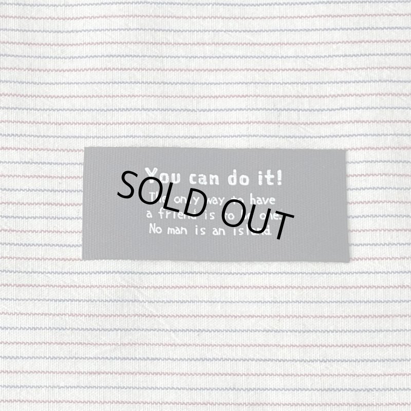 画像2: 布タグお試しセット-綿平織ロゴタグ（黒）２０枚セット (2)