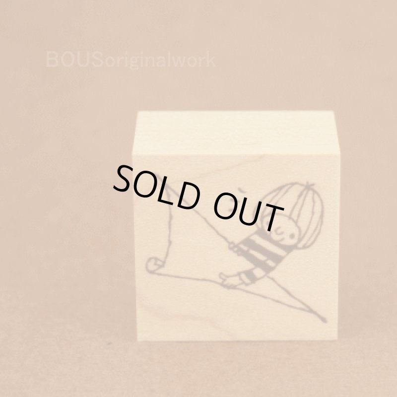 画像1: BOUSスタンプ-コーナー*マッシュルーム♪ (1)