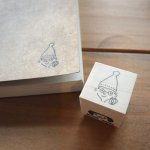 画像2: BOUSスタンプ-ニット帽とめがねの子。 (2)