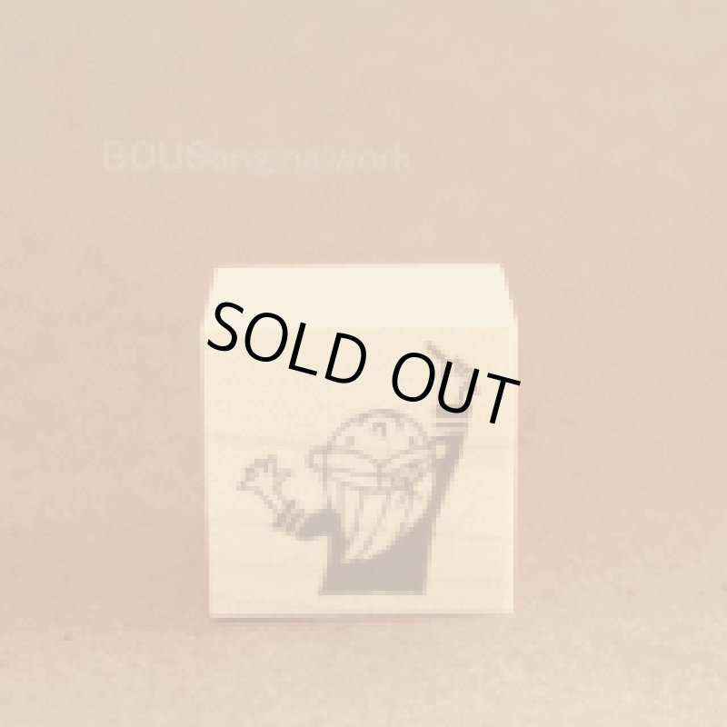 画像1: BOUSスタンプ-らくがきとリボンの子。 (1)