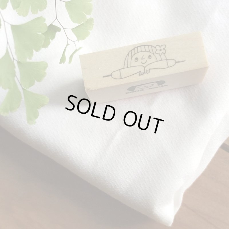 画像1: BOUSスタンプ- Look up♪お花ガール (1)