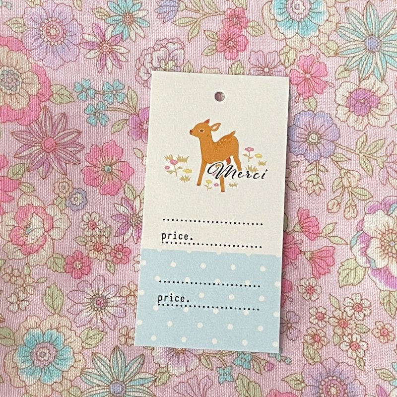 画像3: プライスタグ(値札)20枚 バンビ (3)